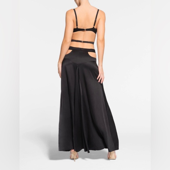SKIMS Strappy Silk Slip Dress - Picture 3 of 9